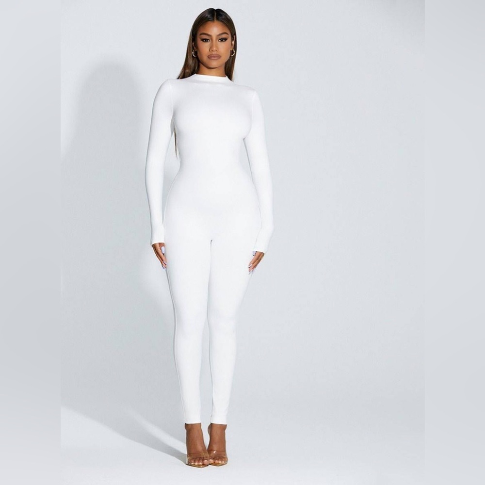 Naked Wardrobe per-suede me more jumpsuit - Medium